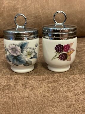 Royal Worcester Porcelain Egg Coddlers
